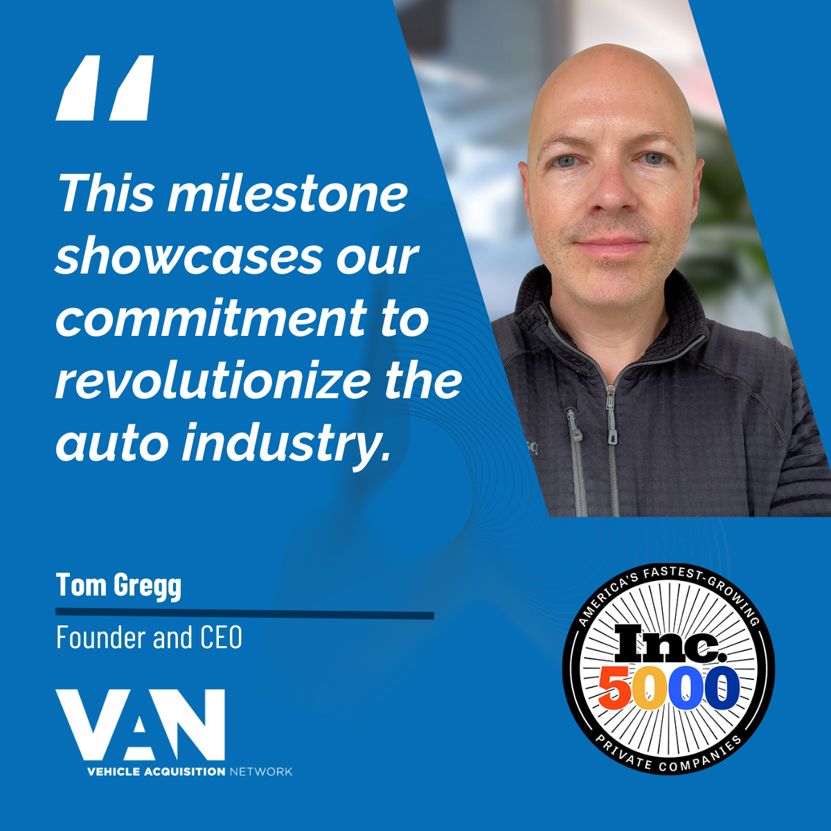 VAN INC 5000 - Quote Post 1 - Tom - (Linkedin)