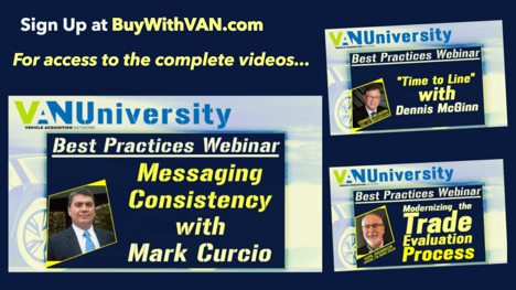 Get All VAN-U Videos - Consistent Messaging