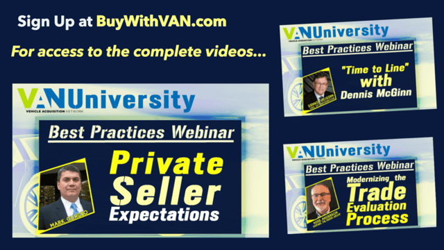 Sign up for access to ALL VAN-U videos