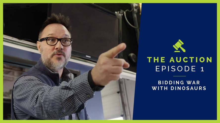 Introducing 'The Auction' - Episode 1. Bidding War with Dinosaurs