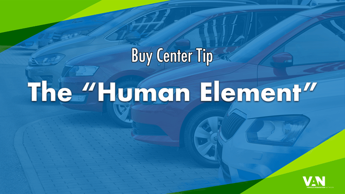 Buy Center Tip - The Human Element