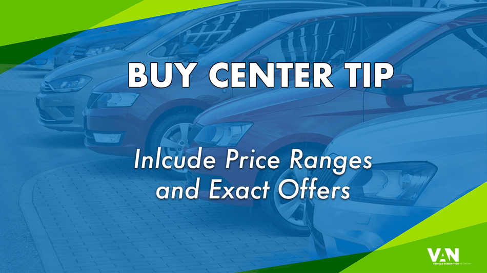 Enhance Your Process to Include Price Ranges and Offers