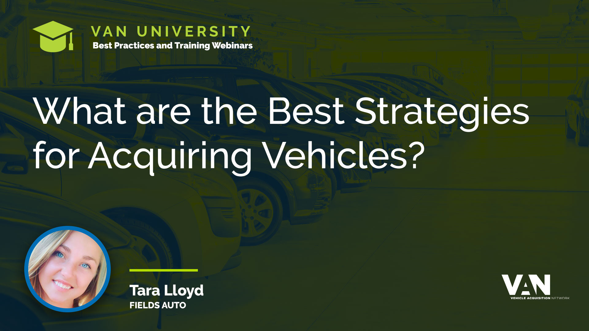 What are the best strategies to help acquire used vehicles for your dealership?